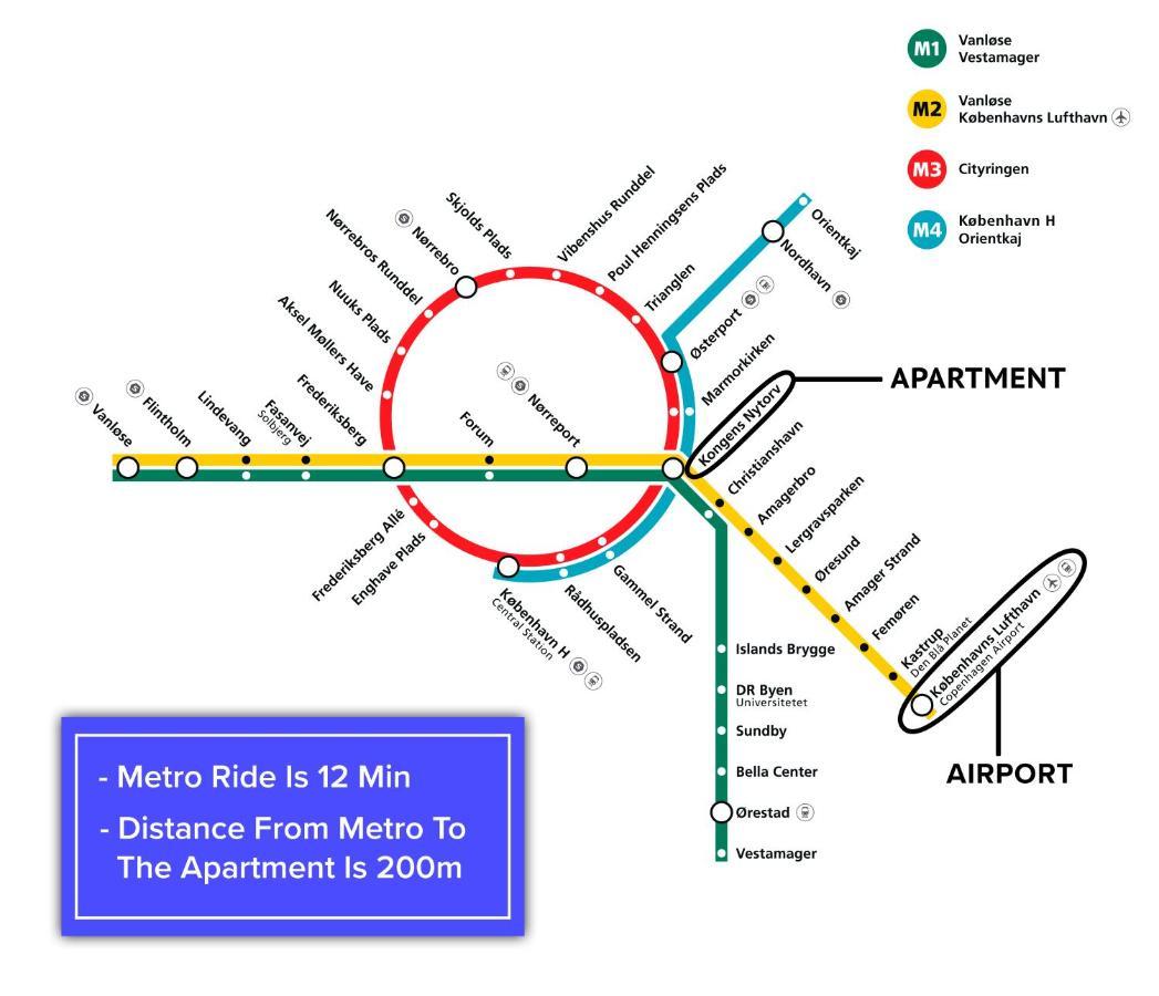 Perfect For Friends & Families 2 Bedroom Apartment In Cph Копенгаген Экстерьер фото
